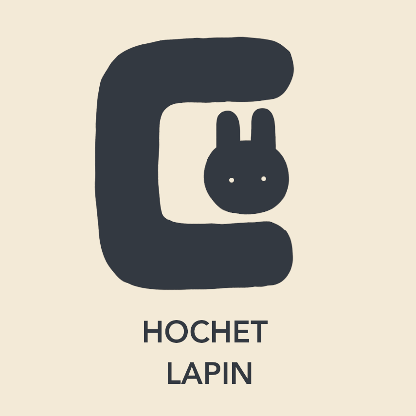 KMR Childwood - Hochet en bois HOCHET LAPIN