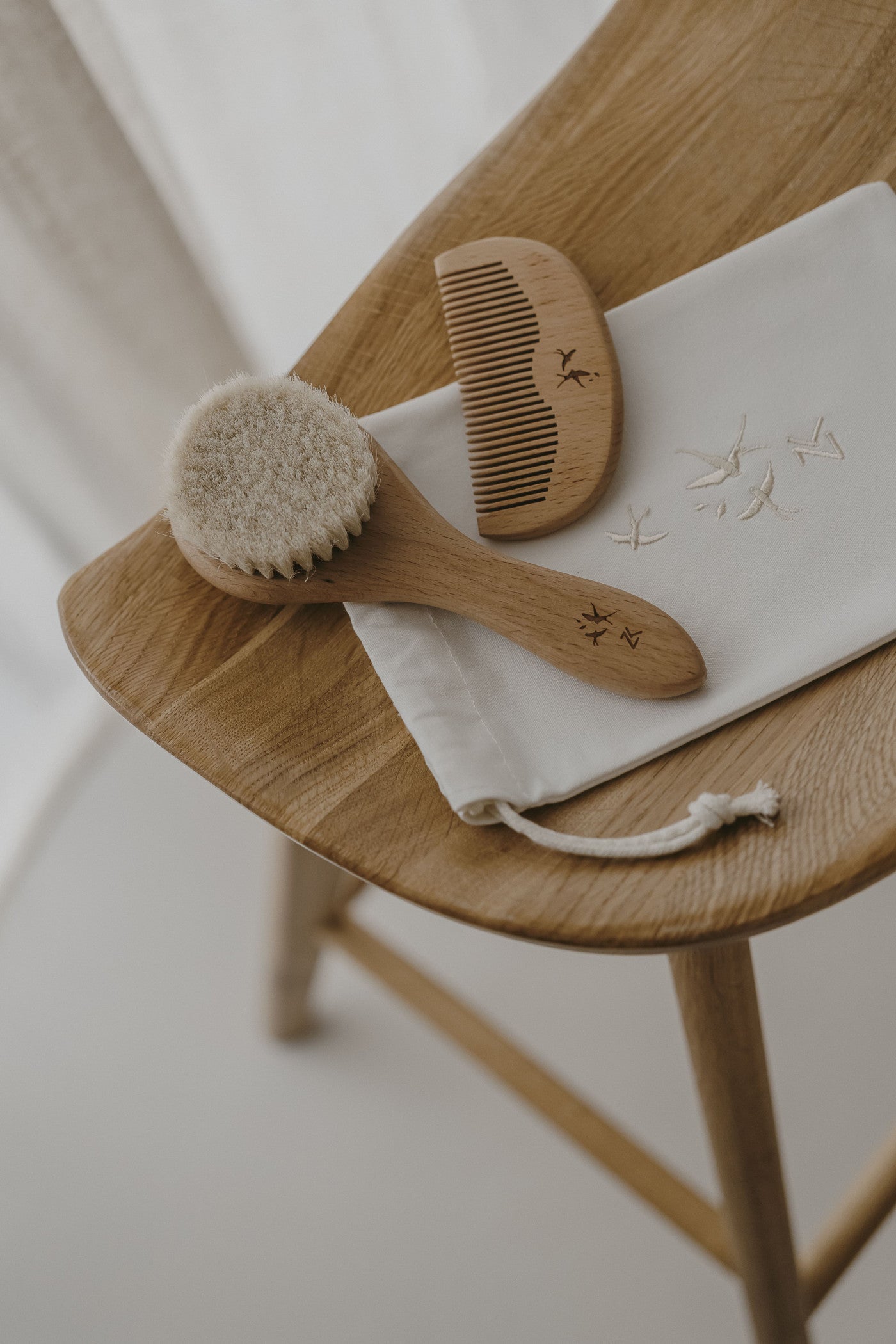 Brosse & peigne Hirondelles