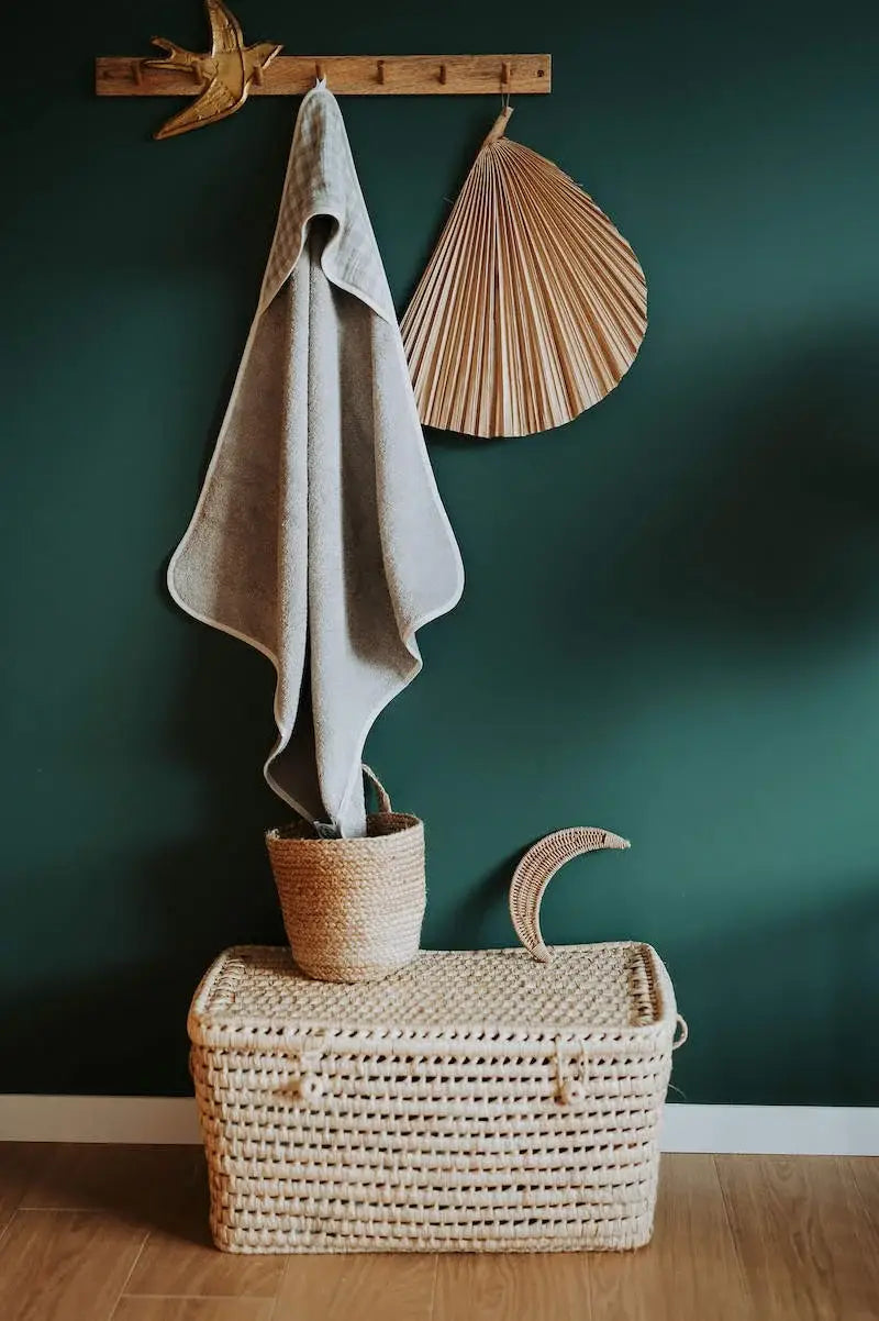 Cape de bain vichy galet