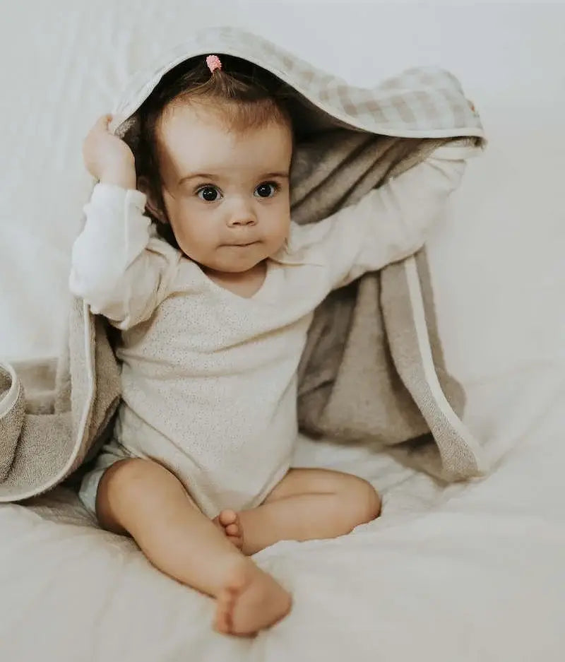 Cape de bain vichy galet